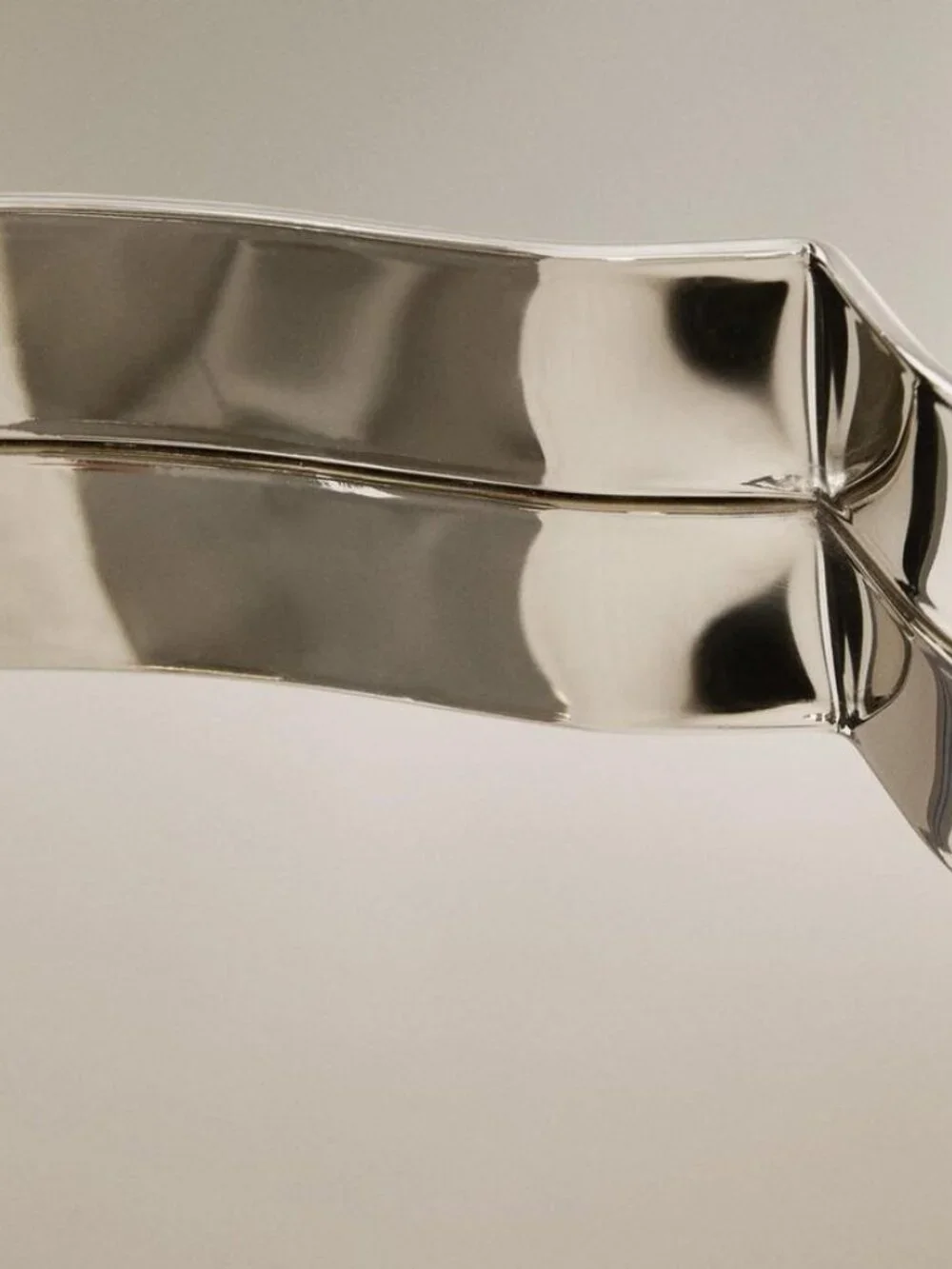 Zara Silver Tray - Large Only